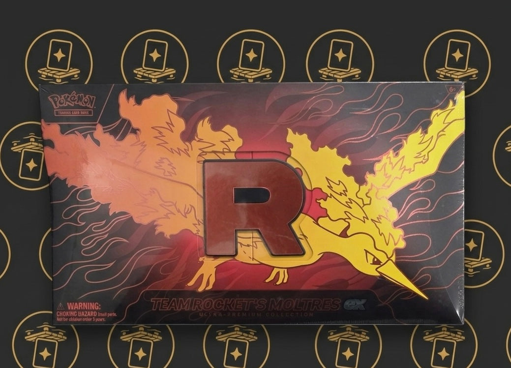 Team Rocket's Moltres ex Ultra-Premium Collection